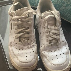 Nike- White Athletic Sneakers